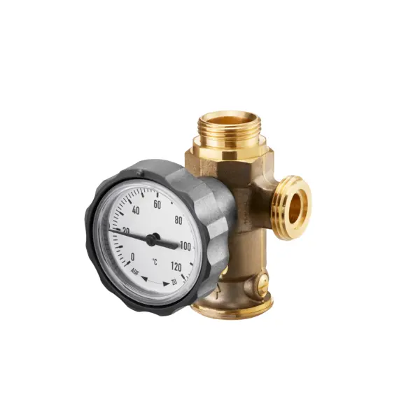 Oventrop Pumpenkugelhahn für Regusol  mit Sperrventil 20 mbar 1364198