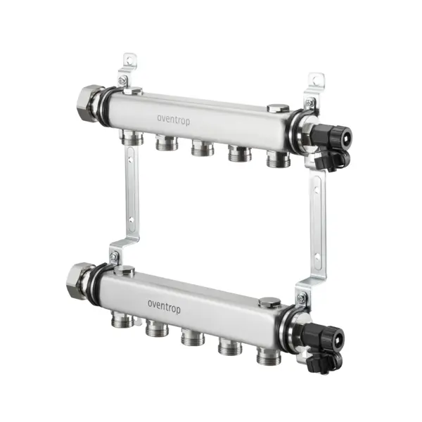 Oventrop Oventrop Distributeur/collecteur pour circuits de chauffage Multidis SH pour le raccordement de radiateurs, 10 circuits 1407260 1407260