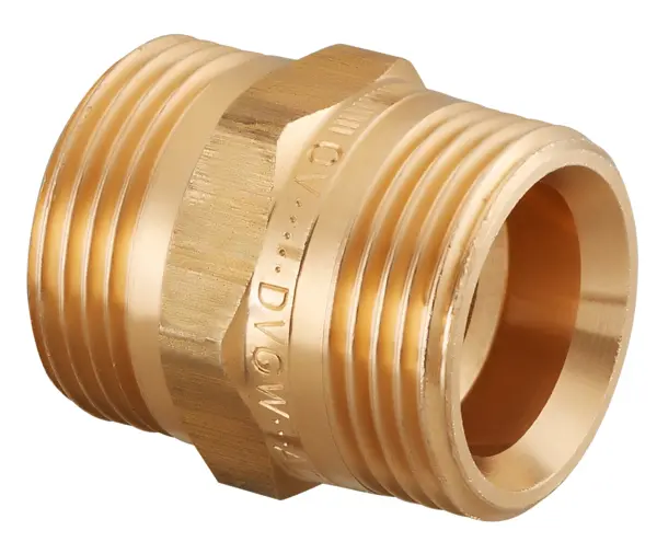 Oventrop Oventrop Mamelon double Cofit S filetage mâle G ¾ x filetage mâle G ¾, à étanchéité conique, bronze 1504054 1504054