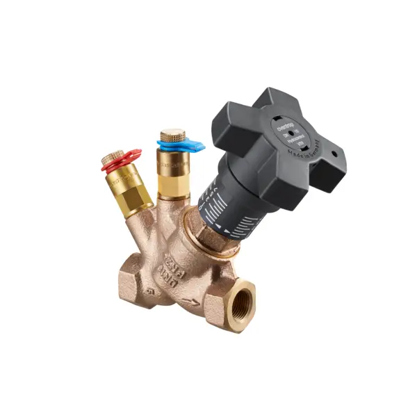 Oventrop Strangreg.-Vent.  Hydrocontrol VTR , DN25, PN25, IG, 2 Messventile 1688708