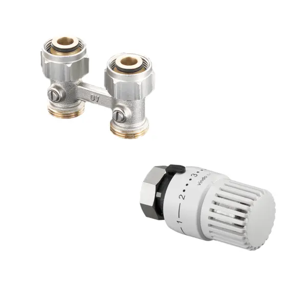 Oventrop Set vindo TH und Multiflex F Durchgang, G 3/4 AG 1715813