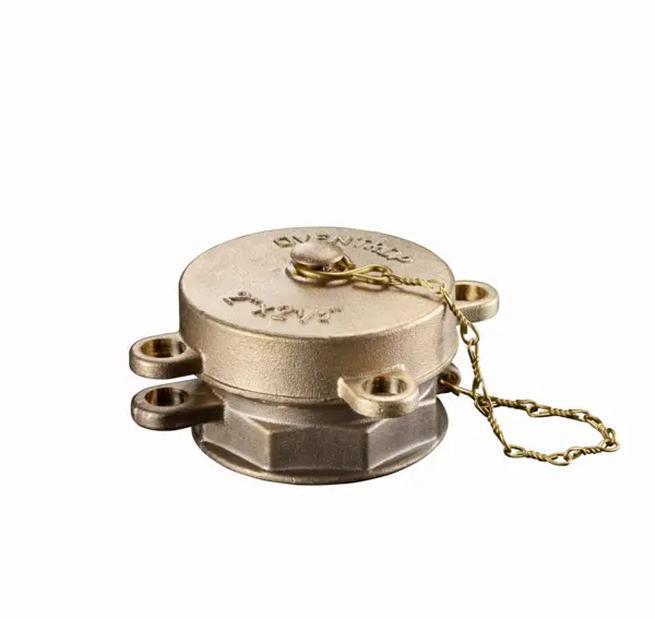Oventrop Tank inlet cap 2 x2 1/2 flat sealing connection suitable for padlocking 2010153