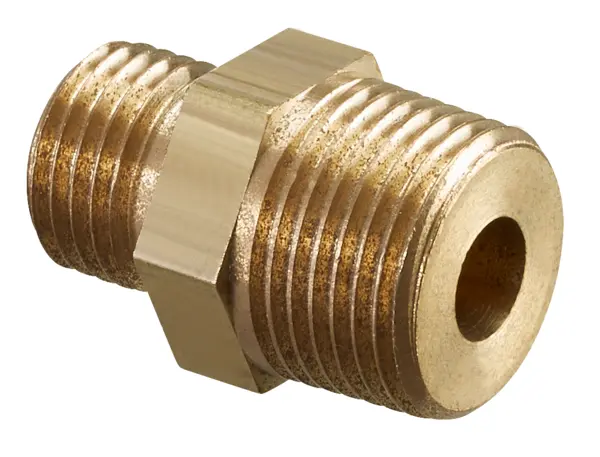 Oventrop Doppelnippel Ofix-Oil  3/8 AG Innenkonus x 3/8 AG 2080352