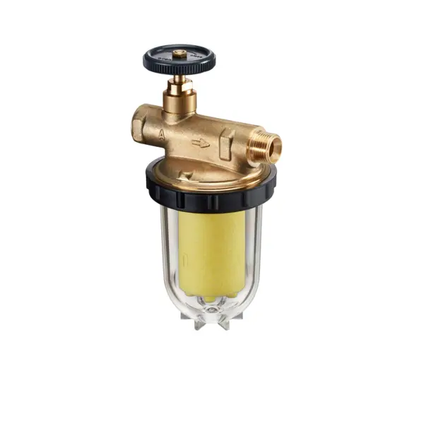 Oventrop Heating oil filter-1-pipe Oilpur 3/8 IGx3/8external thread Siku 50-75 my Shut-off Valve 2123561