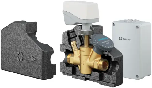Oventrop Electronic circulation valve Aquastrom TD DN 20, G 1, with FM-CW K field module 4205106