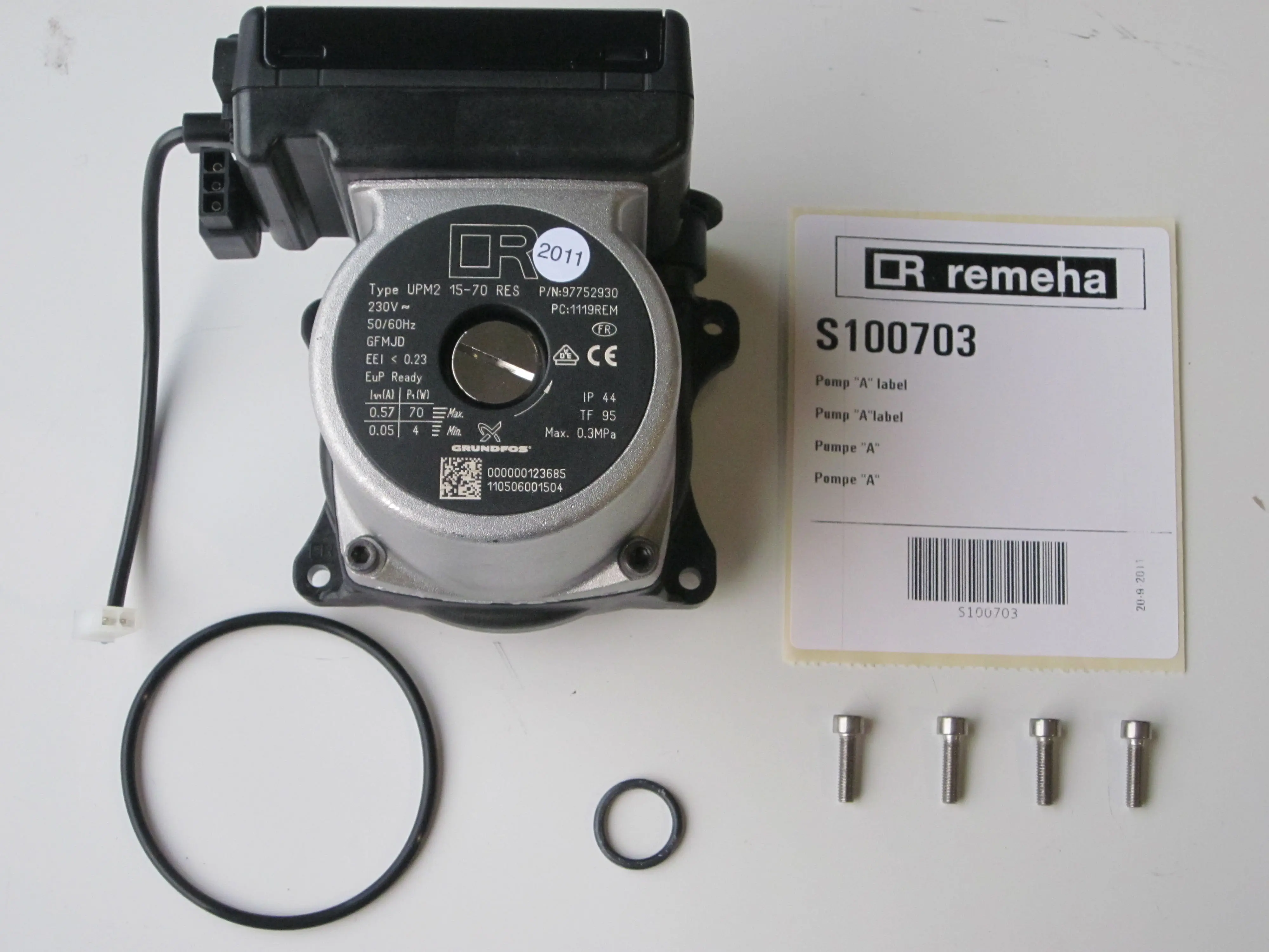 Remeha Pumpe A Klasse S100703