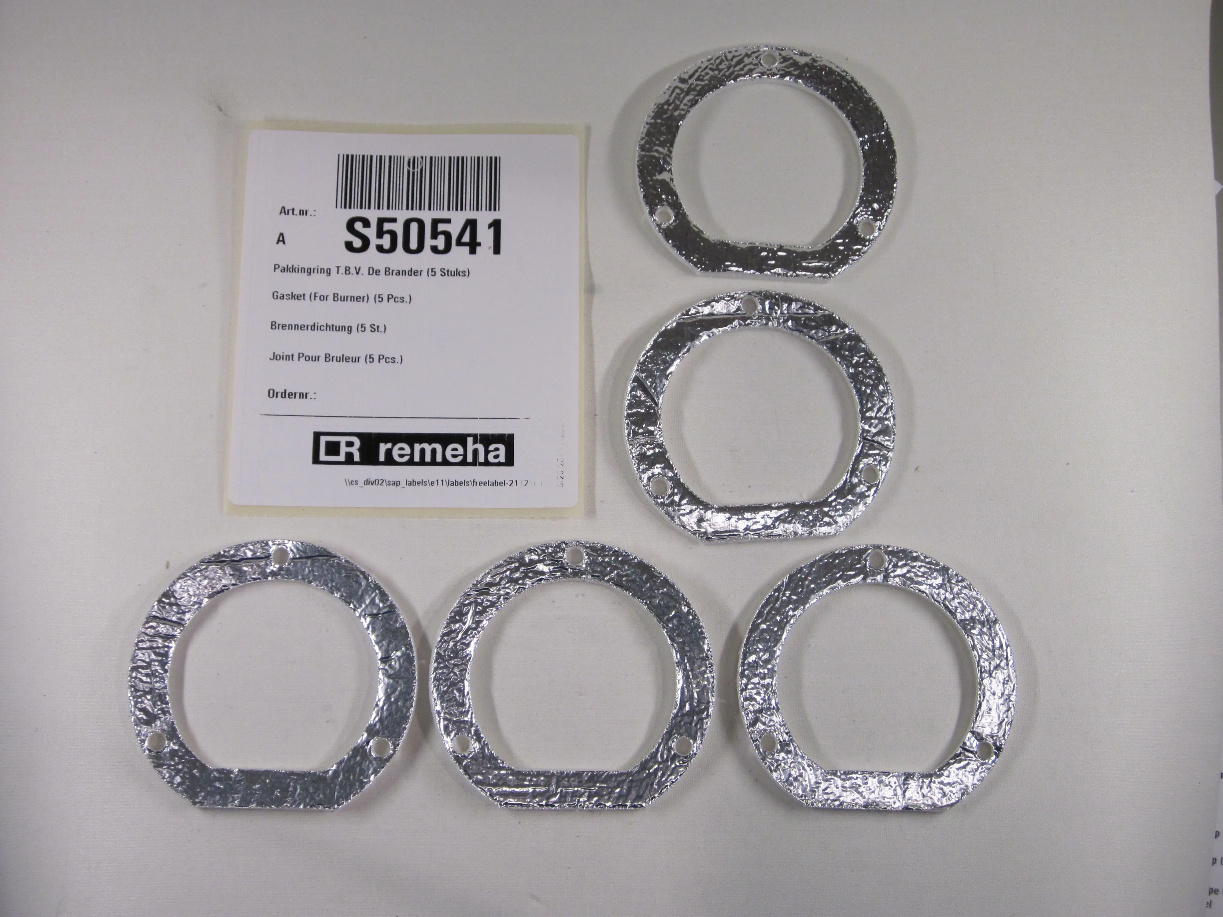 Remeha Brennerdichtung (5x) S50541