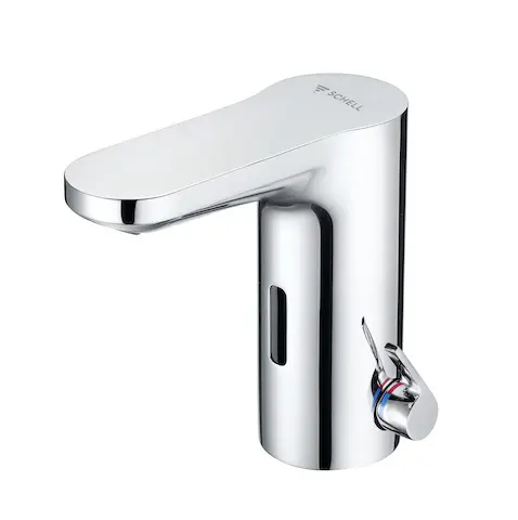 Schell WT-Arm. CELIS E2 HD-M, Elektron. Mischwasser, Batteriebetrieb, chrom 002780699