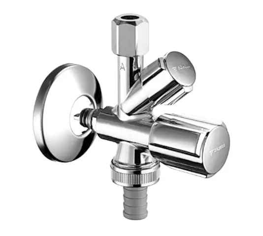 Schell Kombi-Eckventil QUICK COMFORT für Steckadapter, 1/2", chrom 035040699