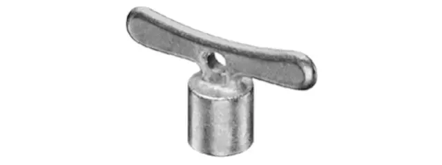 Schell Steckschlüssel Schlüsselweite 6, Innenvierkant, mattchr 782180399