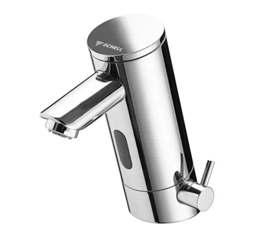 Schell WT-Arm. PURIS E ND-M, Elektron. ND, Mischwasser ,Steckernetzteil,chrom 012160699
