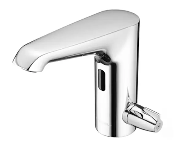Schell WT-Arm. XERIS E-T HD-M, Elektron. Thermostat, Batteriebetrieb, mid, chrom 002320699