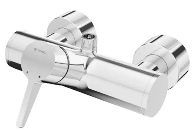 Schell AP-Duscharmatur VITUS VD-EH-M/o EHM,Mischw.,man. TD, Anschl. oben, chrom 016080699