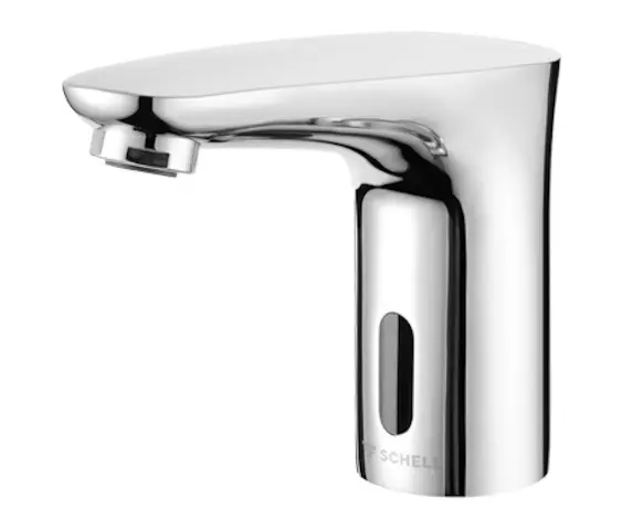 Schell WT-Arm. MODUS E HD-K, Elektron. Standarmatur, Steckernetzteil, chrom 021730699