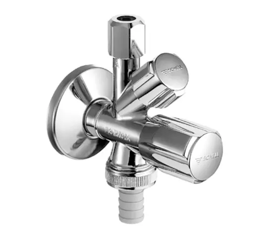 Schell Kombi-Eckventil COMFORT RV, ASAG, 3/8", chrom 035440699