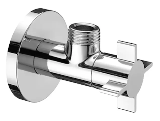 Schell Design-Eckventil 4WING regulierbar, ohne Verschr., 1/2", chrom 053990699