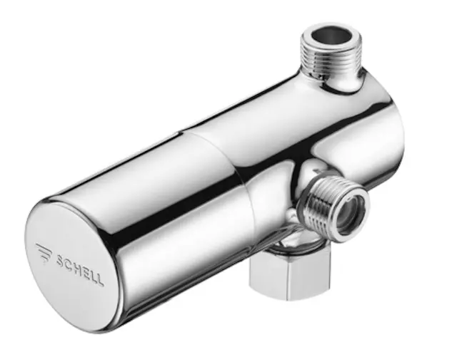 Schell Eckventil-Thermostat RV, Filter, 3/8", chrom 094140699