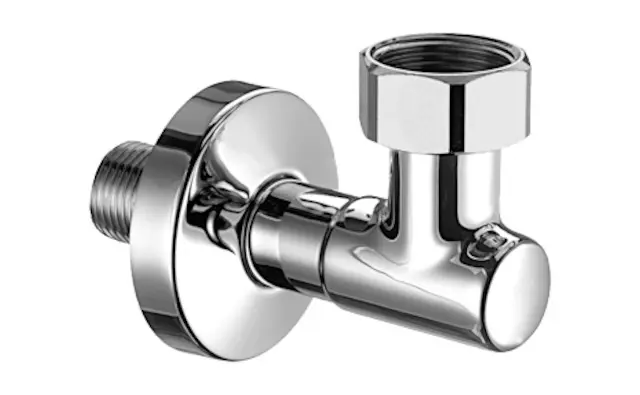 Schell Wasserzähler-Anschlußbogen Plombiervorr., 3/4"ÜM, 1/2", chrom 101020699