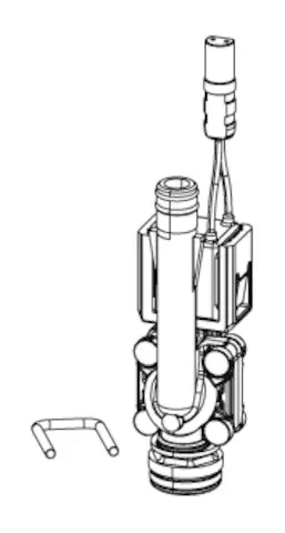 Schell Axialmagnetventil 6V mit Haltebügel 009100099