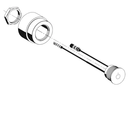 Schell CVD-Touch-Elektronik für Duschpaneel, chrom 015910699