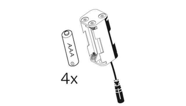 Schell Batteriefach PURIS/VENUS 4xAAA Batterien 015970099