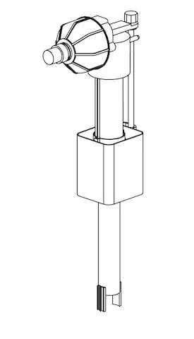Schell Füllventil für UP-Spülkasten 032760099