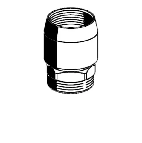 Schell Rohrbelüfter für POLAR/POLAR Set, Bauform C, chrom 286290699