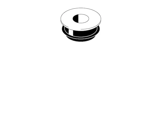 Schell Urinal-Innenverbinder für SCHELLOMAT Urinal-Druckspüler, chrom 293170699