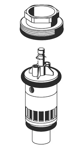 Schell Kartusche f. Urinal-Druckspüler SCHELLOMAT EDITION 294920099