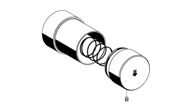 Schell Betätigungsknopf LINUS D-SC-T für UP-Dusche, Thermostat, chrom 295230699