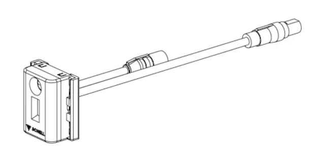 Schell Elektronik XERIS E Klemmaufnahme, mid 296910099