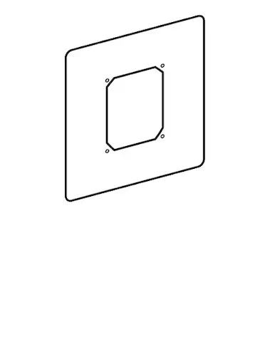 Schell Frontplatte Universal, Umrüstung INFRA/COMPACT 765942899