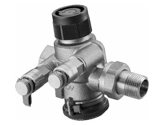 Oventrop Regulierventil  Cocon QTZ  ohne Messventile, DN15, AG/IG, 150-700 l/h 1143604