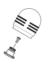 Hansgrohe Handle Axor Uno white f cold water 13291450