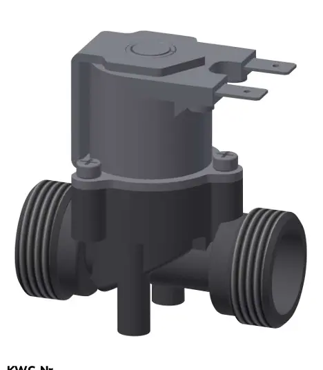 KWC Franke Magnetventil, A3000open, G3/4B, 24 VDC, 2000104454 2000104454