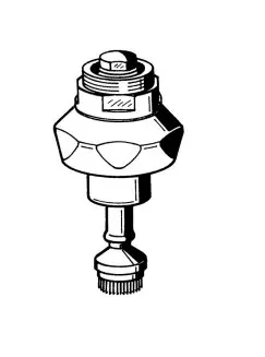 KWC Franke Oberteil, f. Magnet-Druckspüler DN20, ohne Magnetaufsatz, 2000104483 2000104483