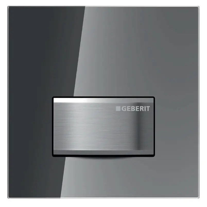 Geberit Betaetigungsplatte  HyTouch UR Sigma50 Rauchglas verspiegelt fuer UR-Strg. ab 2013 242764SD1