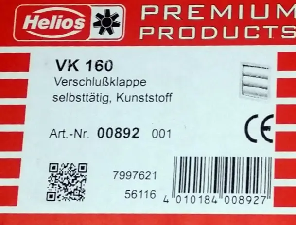 Helios VK 160 Shutter 0892 00892