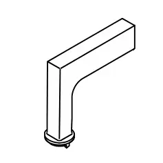 Hansgrohe Hebelgriff 3-Loch Waschtischarmatur Axor Citterio Standmodell chrom 39293000