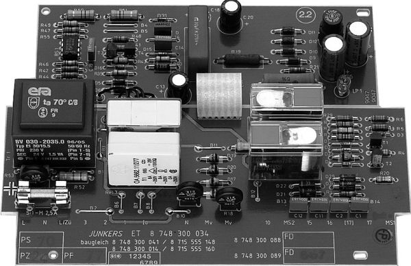 Junkers  Ersatzteil TTNR: 87483000340 Leiterplatte Ionisation 87483000340
