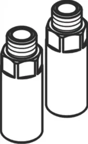 Hansgrohe Rückflußverhindererpatrone mit Feinfilter Focus Elektronik Batterie 92297000