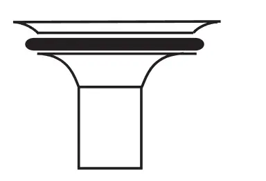 Hansgrohe Siebplatte Uniplus 90 chrom 95099000