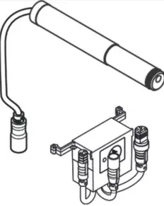 Hansgrohe Elektronik Axor Waschtischmischer UP langer Auslauf 95942000