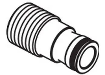 Hansgrohe Anschlussnippel fuer Wanneneinlauf DN20 96472000