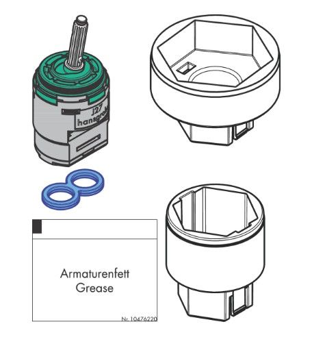 Hansgrohe Joystick - Kartusche J27 96783000