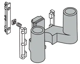 Hansgrohe Halteelement Unica R 97276000