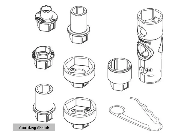 Hansgrohe Set of service tools Universal Axor 98861000