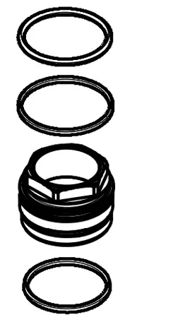 Hansgrohe Spannschraube M25 obendichtend 98864000