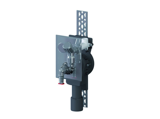 Dallmer Wandeinbau-Waschgeraete-Siphon Sifon 406 senkrecht DN 40/ DN 50 130648 5x lieferbar