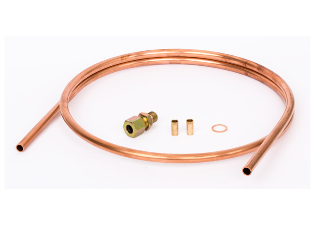 Danfoss Impulse tube AF Cu-pipe d:10 x 1 mm x 1500 mm, G 1/4 003G1391